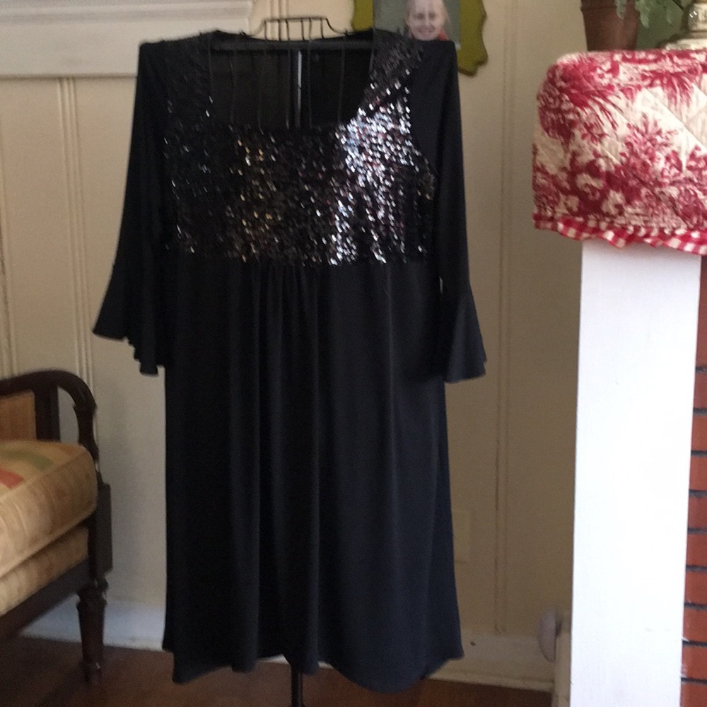 NWOT slinky brand stretch sequins dress!